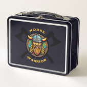 Norse Warrior Metal Lunch Box (Voorkant)