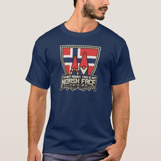 Norsk Face T-shirt (Voorkant)
