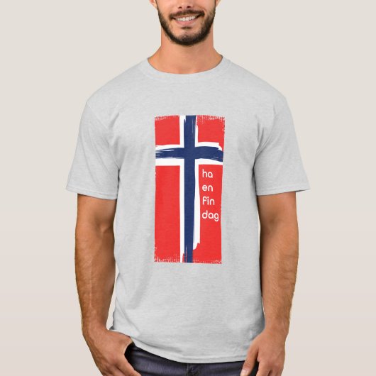 Norsk - Fijne dag T-shirt (Voorkant)