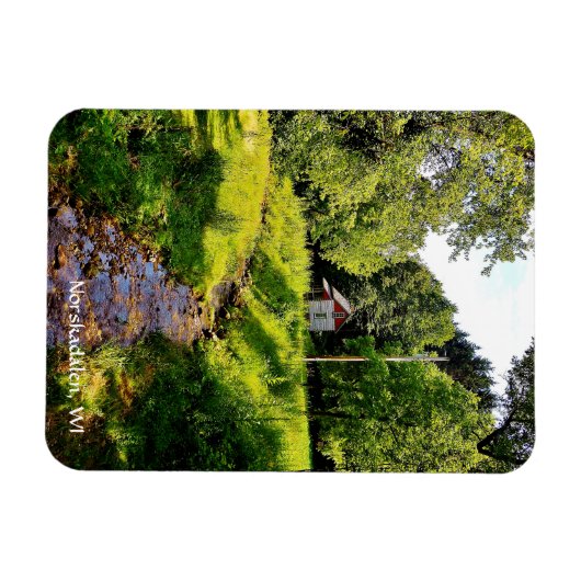 Norskadalen, Wisconsin Magneet (Horizontaal)
