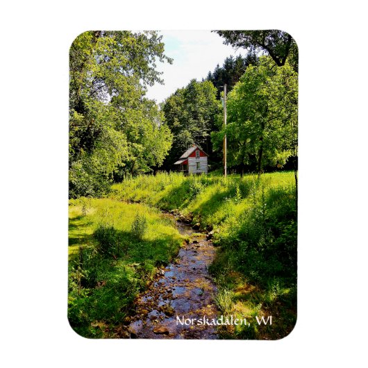 Norskadalen, Wisconsin Magneet (Verticaal)