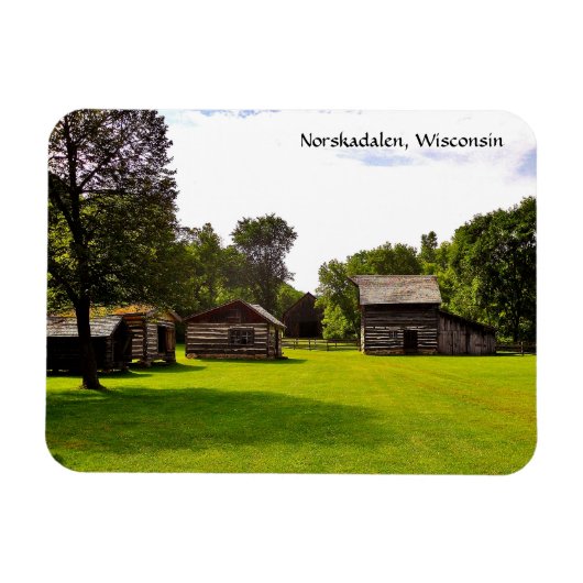 Norskadalen, Wisconsin Magneet (Horizontaal)
