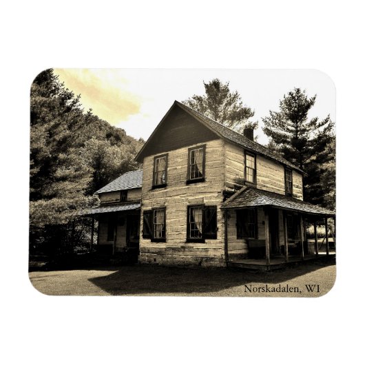 Norskadalen, Wisconsin Magneet (Horizontaal)