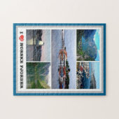 Norske Fjorder - Noorwegen - I Love - Legpuzzel (Horizontaal)