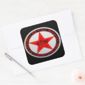 Norte_Stars Vierkante Sticker (Envelop)