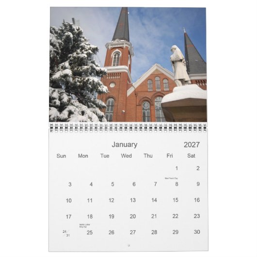 North Adams, MA 2013 Calendar Kalender (Jan 2027)