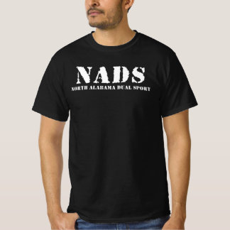 North Alabama Dual Sport - NADS (alleen zwart shir T-shirt