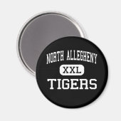 North Allegheny - Tijgers - Pittsburgh Magneet (Voorkant / Achterkant)