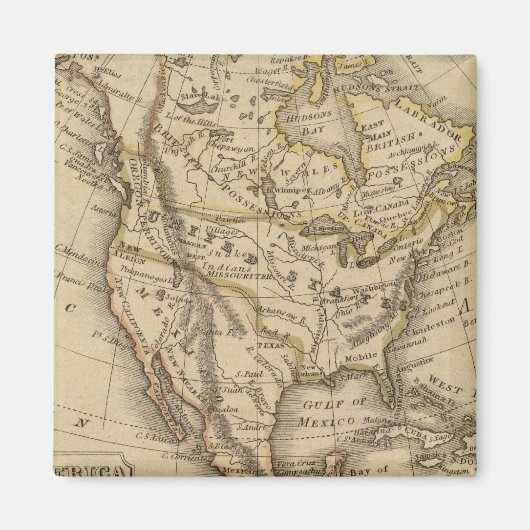 North America 10 Magneet (Voorkant)