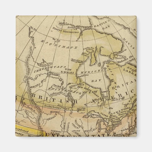 North America 10 Magneet (Voorkant)