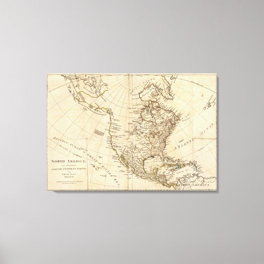 North America 6 Canvas Afdruk (Voorkant)