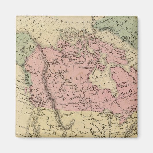 North America 6 Magneet (Voorkant)