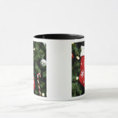 North America. kerstversieringen op boom. 3 Mok (Midden)