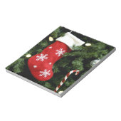 North America. kerstversieringen op boom. 3 Notitieblok (Linkerzijde)