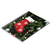 North America. kerstversieringen op boom. 3 Notitieboek (Linkerzijde)