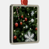 North America. kerstversieringen op boom. 4 Metalen Ornament (Rechts)