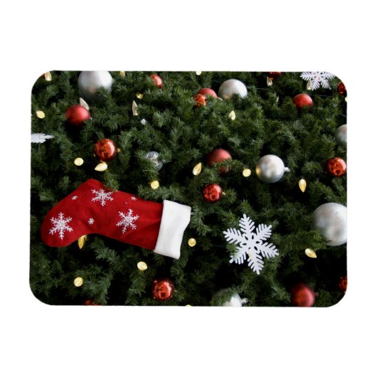 North America. kerstversieringen op boom. 5 Magneet (Horizontaal)