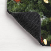 North America. kerstversieringen op boom. 5 Muismat (Hoek)