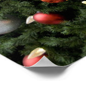 North America. kerstversieringen op boom. 5 Poster (Hoek)