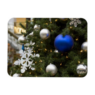 North America. kerstversieringen op boom. Magneet