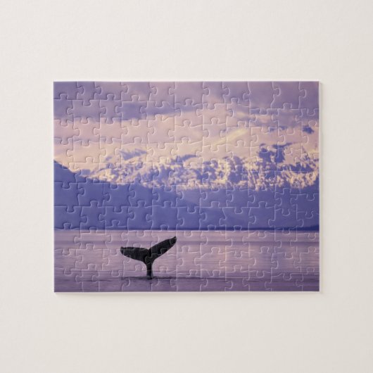 North America, USA, Alaska, Inside Passage. Legpuzzel (Horizontaal)