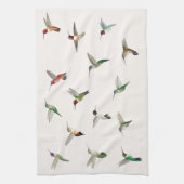 North American Hummingbirds Theedoek (Verticaal)