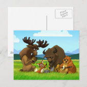 North American Jug Band Postcard Briefkaart (Voorkant / Achterkant)