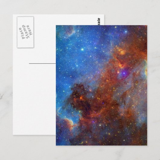 North American Nebula continent NASA Briefkaart (Voorkant / Achterkant)