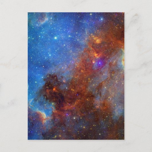 North American Nebula continent NASA Briefkaart (Voorkant)