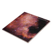 North American Nebula space Tegeltje (Zijkant)