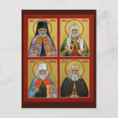 North American Saints Prayer Card Briefkaart (Voorkant)