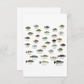 North American Sunfish Group Bedankkaart (Voorkant / Achterkant)