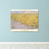 North and South Carolina 3 Canvas Afdruk (Insitu (Houten vloer))