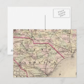 North and South Carolina 4 Briefkaart (Voorkant / Achterkant)