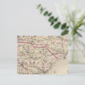 North and South Carolina 4 Briefkaart (Staand voorkant)