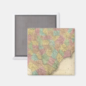 North and South Carolina Magneet (Voorkant / Achterkant)