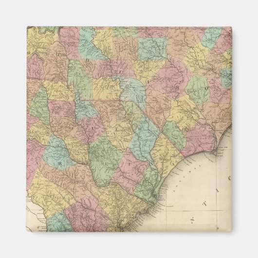 North and South Carolina Magneet (Voorkant)