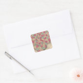 North and South Carolina Vierkante Sticker (Envelop)
