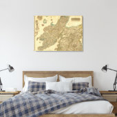 North Argyllshire Canvas Afdruk (Insitu (Slaapkamer))