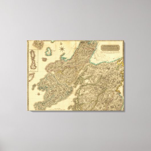 North Argyllshire Canvas Afdruk (Voorkant)