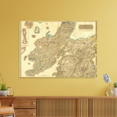North Argyllshire Canvas Afdruk (Insitu (Woonkamer))