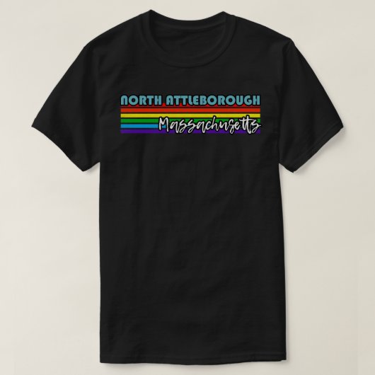 North Attleborough Massachusetts Pride  North Attl T-shirt (Design voorkant)