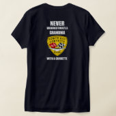 North Bay Corvette Autocross Oma T-shirt (Laag Achter)