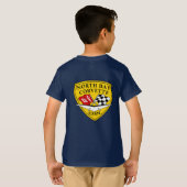 North Bay Corvette Kinder T-shirt (Achterkant volledig)