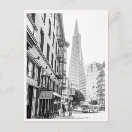 North Beach San Francisco Transamerica & Muni Briefkaart
