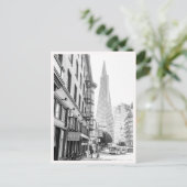 North Beach San Francisco Transamerica & Muni Briefkaart (Staand voorkant)