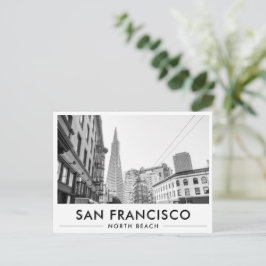 North Beach TransAmerica Pyramid San Francisco Briefkaart