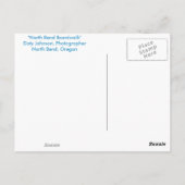 North Bend Boardwalk Briefkaart (Achterkant)
