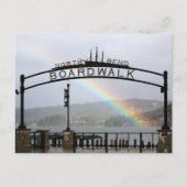 North Bend Boardwalk Briefkaart (Voorkant)
