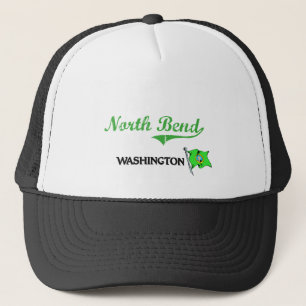 North Bend Washington City Classic Trucker Pet